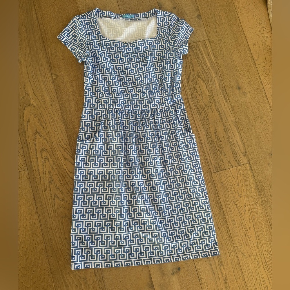 J. Mclaughlin Geometric Print Dress Small